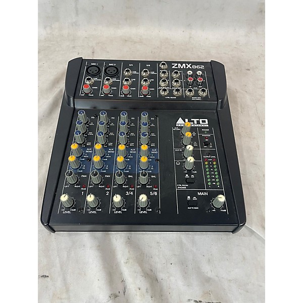 Used Alto ZMX862 6-Channel Unpowered Mixer