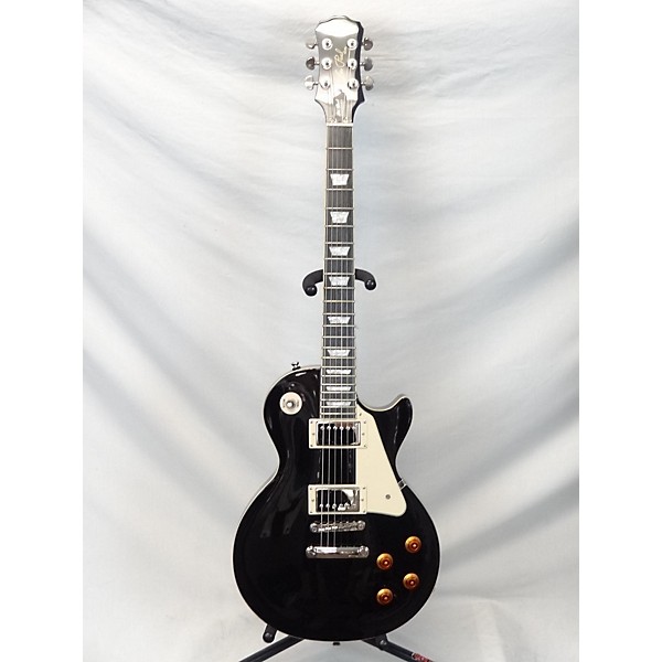 Used Epiphone Used Epiphone Les Paul Standard Black Solid Body Electric Guitar