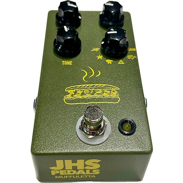 Used JHS Pedals Muffuletta Distortion Fuzz Effect Pedal