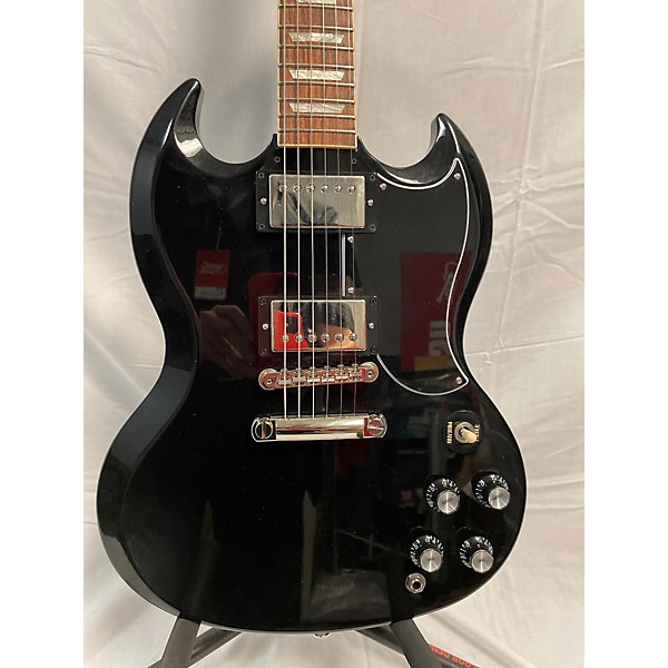 Used Gibson Used Gibson Sg Black Solid Body Electric Guitar