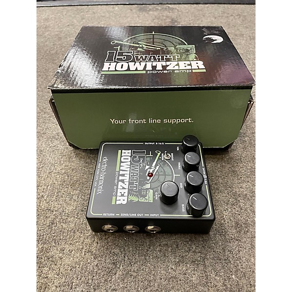 Used Electro-Harmonix 15 Watt Howitzer Solid State Guitar Amp Head