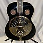 Used Rogue Classic Spider Resonator Black Roundneck Acoustic Guitar