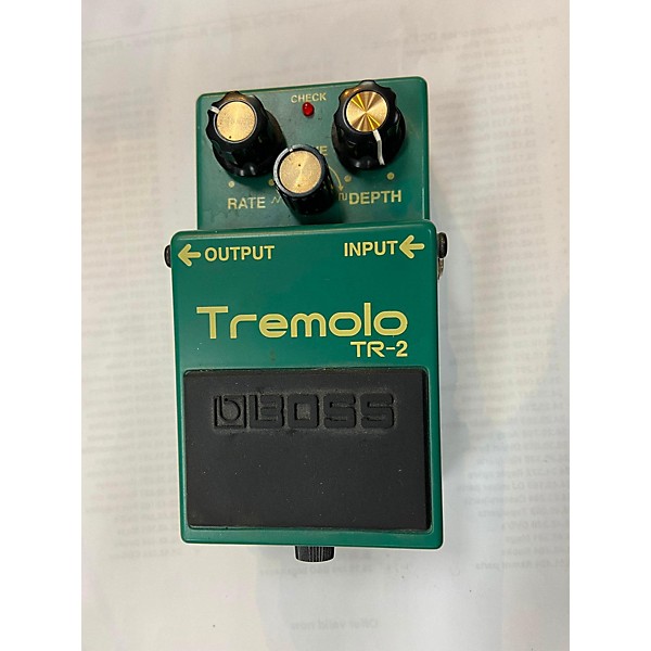 Used BOSS TR2 Tremolo Effect Pedal