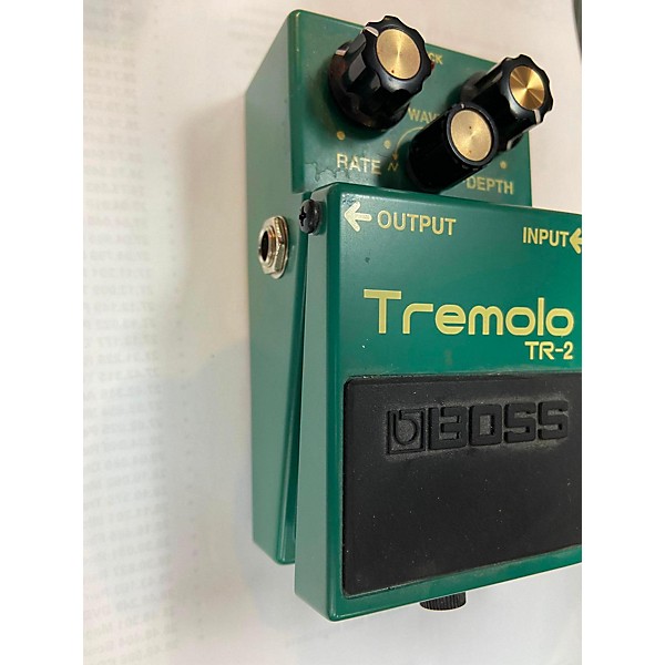 Used BOSS TR2 Tremolo Effect Pedal