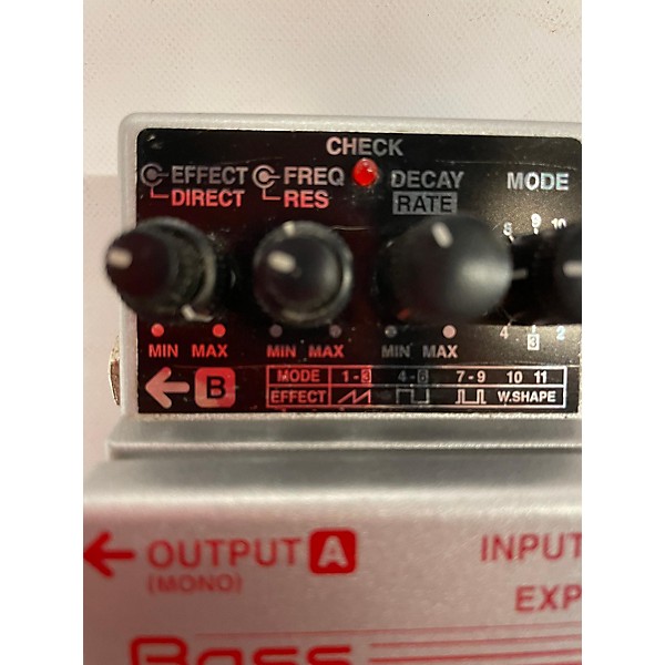 Used BOSS SYB5 Bass Synth Bass Effect Pedal