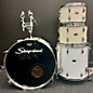 Used Slingerland Used Slingerland 4 piece SUPER ROCK OUTFIT White Drum Kit thumbnail