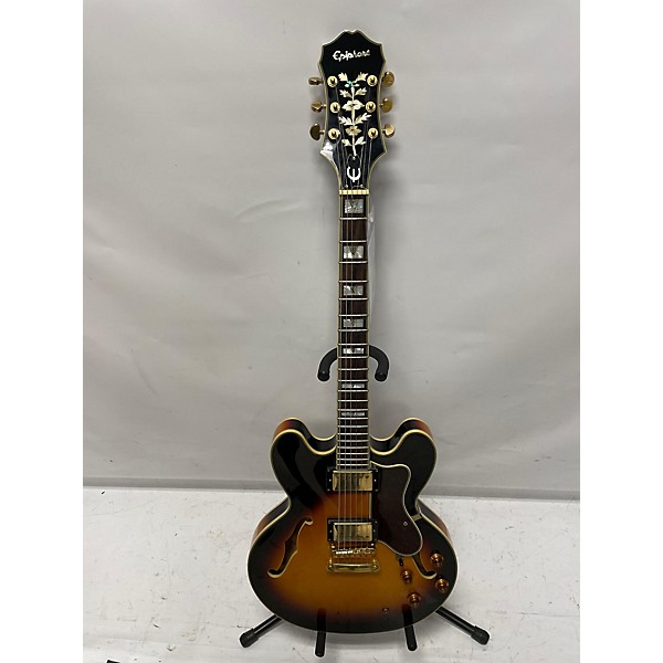 Used Epiphone Used Epiphone Sheraton II 2 Color Sunburst Hollow Body Electric Guitar