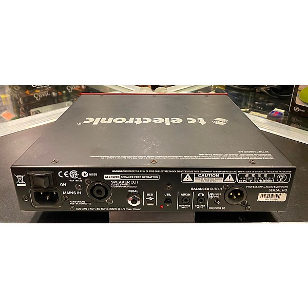 Used TC Electronic BH550 Bass Amp Head