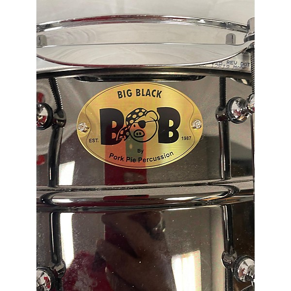 Used Pork Pie 6.5X14 BIG BLACK SNARE Drum