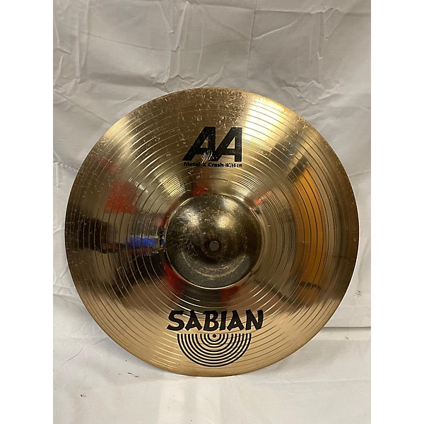 Used SABIAN 18in AA Metal X Crash Brilliant Cymbal