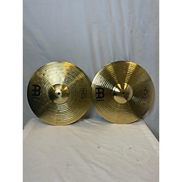 Used MEINL 13in HCS Hi Hat Pair Cymbal