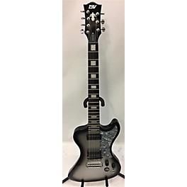 Used Iyv Used IYV RD Custom 7 String (synth Equipped) Black Silverburst Baritone Guitars