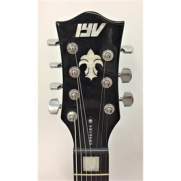 Used Used IYV RD Custom 7 String (synth Equipped) Black Silverburst Baritone Guitars