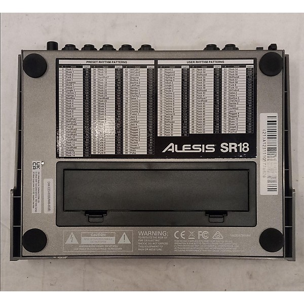 Used Alesis SR18 Drum Machine