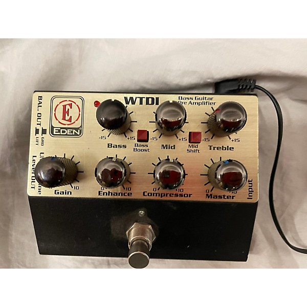 Used Eden WTDI BASS DI Bass Effect Pedal | Guitar Center