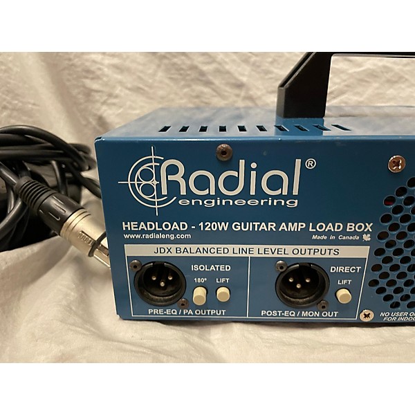 Used Radial Engineering HEADLOAD 4 OHM Power Attenuator