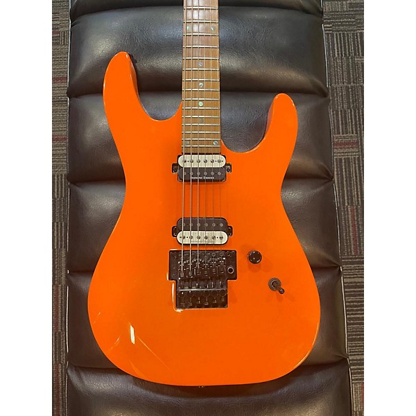 Used Dean Used Dean MD24FRMVOR Orange Solid Body Electric Guitar