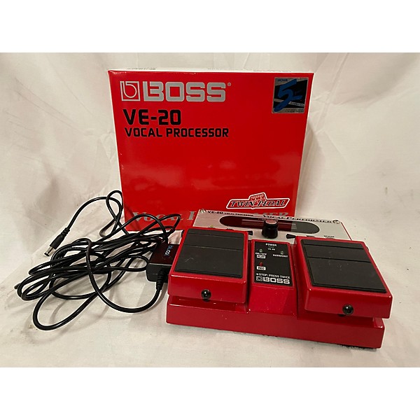 Used BOSS VE20 Vocal Performer Vocal Processor