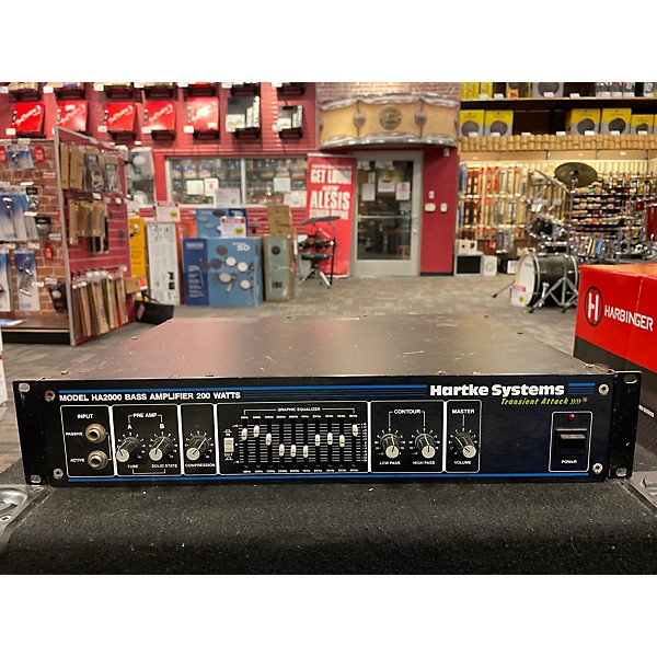 Used Hartke HA2000 Tube Bass Amp Head