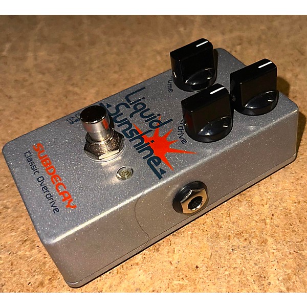 Used Subdecay Liquid Sunshine Effect Pedal