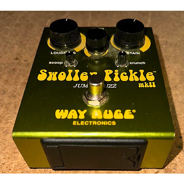 Used Way Huge Electronics WHE401 Swollen Pickle MKII Super Jumbo Fuzz Effect Pedal