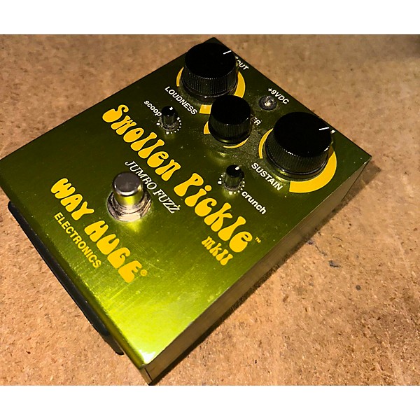 Used Way Huge Electronics WHE401 Swollen Pickle MKII Super Jumbo Fuzz Effect Pedal