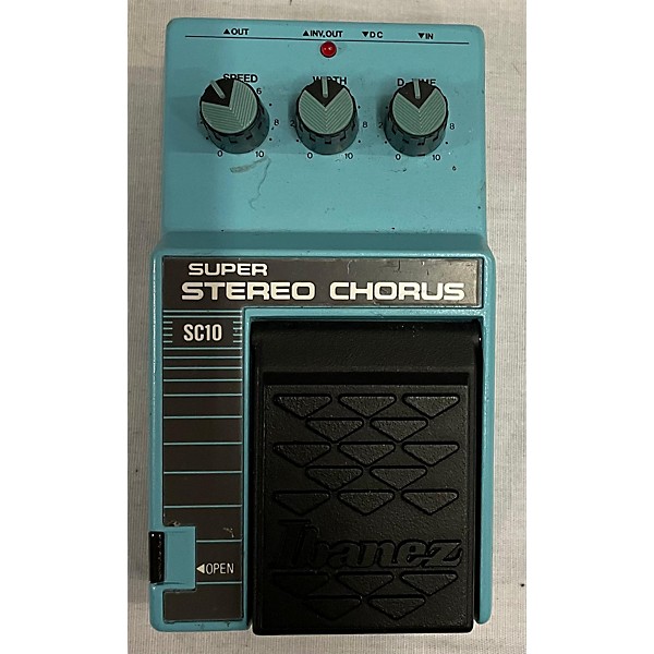 Used Ibanez SC10 Super Stereo Chorus Effect Pedal