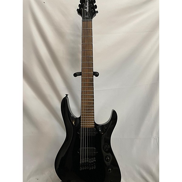 Used Jackson Used Jackson Chris Broderick Pro Series Solo 7 Black Solid Body Electric Guitar