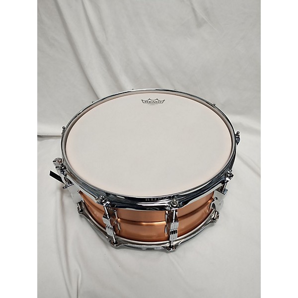 Used Ludwig 14X6.5 Acro Brass Snare Drum