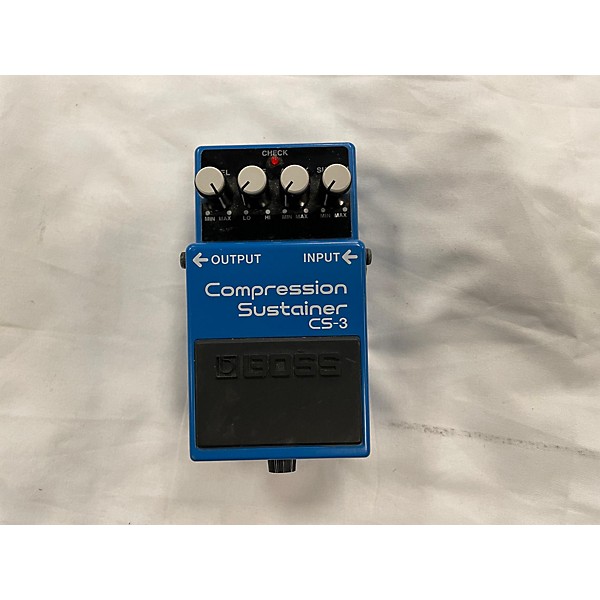 Used BOSS CS3 Compressor Sustainer Effect Pedal