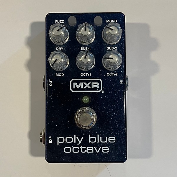 Used MXR Poly Blue Octave Effect Pedal
