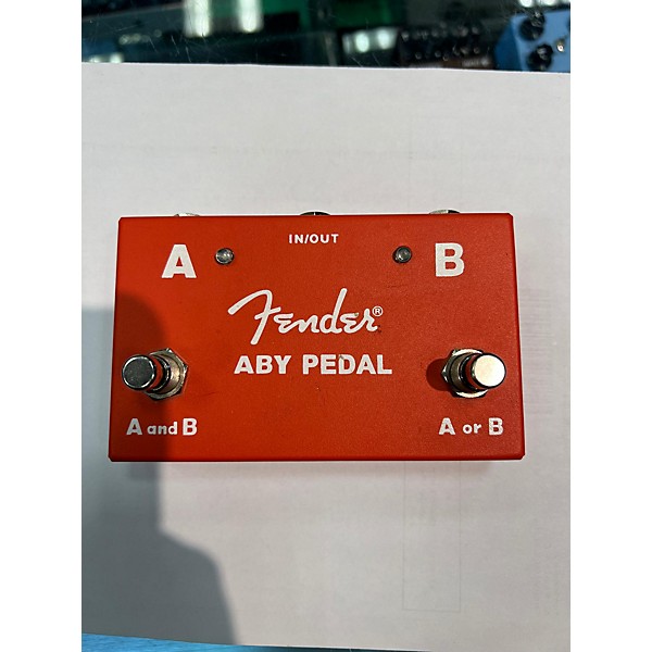 Used Fender ABY Footswitch Pedal
