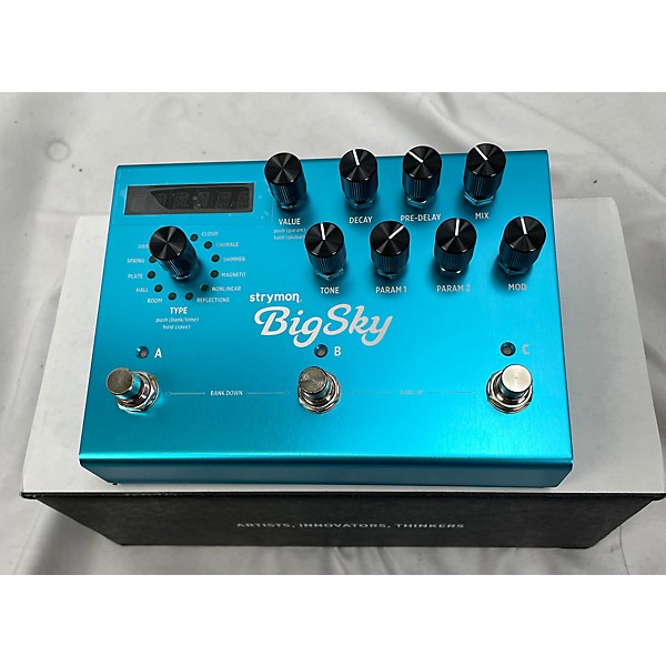 Used Strymon Bigsky Reverb Effect Pedal