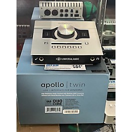 Used Universal Audio Used Universal Audio Apollo Twin Duo Audio Interface