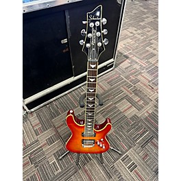 Used Schecter Guitar Research Used Schecter Guitar Research Diamond Series PT Cherry Sunburst Solid Body Electric Guitar