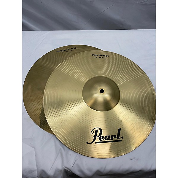 Used Pearl 14in Roadshow Hybrid Hi-Hat Set Cymbal