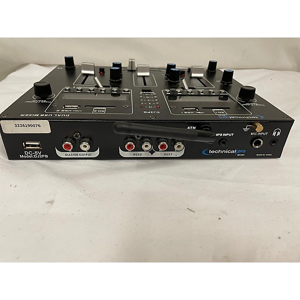 Used Technical Pro Dual USB Mixer DJ Mixer