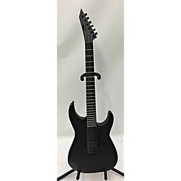 Used ESP Used ESP LTD BLACK METAL MATTE BLACK Solid Body Electric Guitar