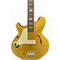 Used Epiphone Jack Casidy Bass Left Handed Gold Top Electric Bass Guitar