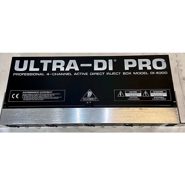 Used Behringer ULTRA-DI PRO Direct Box