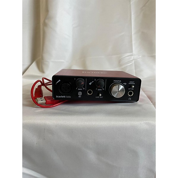 Used Focusrite Scarlett Solo Gen 2 Audio Interface