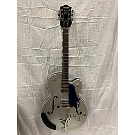 Used Gretsch Guitars Used Gretsch Guitars G6118t-ISV Silver Hollow Body Electric Guitar