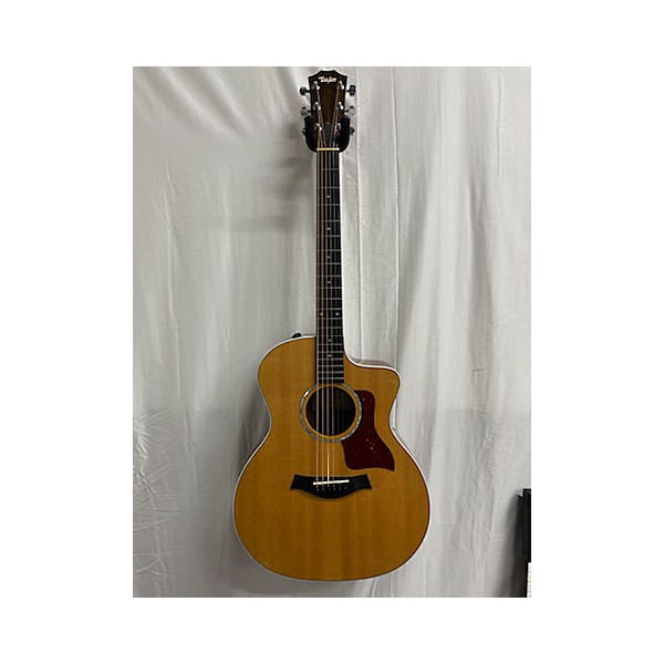 Used Taylor 214CE Deluxe Acoustic Electric Guitar