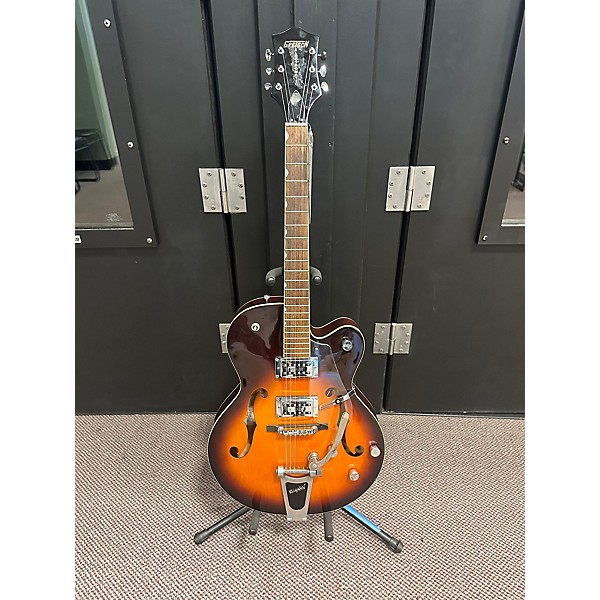 Used Gretsch Guitars Used Gretsch Guitars G5120 Electromatic 2 Color Sunburst Hollow Body Electric Guitar