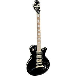 Used Epiphone Used Epiphone Les Paul Custom Black Solid Body Electric Guitar