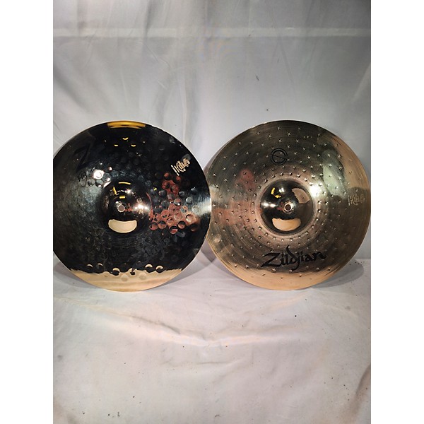 Used Zildjian 14in Z Custom Hi Hat Pair Cymbal