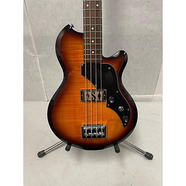 Used Supro Used Supro Huntington II Vintage Sunburst Electric Bass Guitar