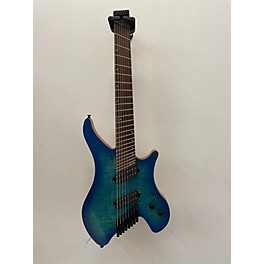 Used Agile Used Agile GEODESIC BLUE FLAME Solid Body Electric Guitar