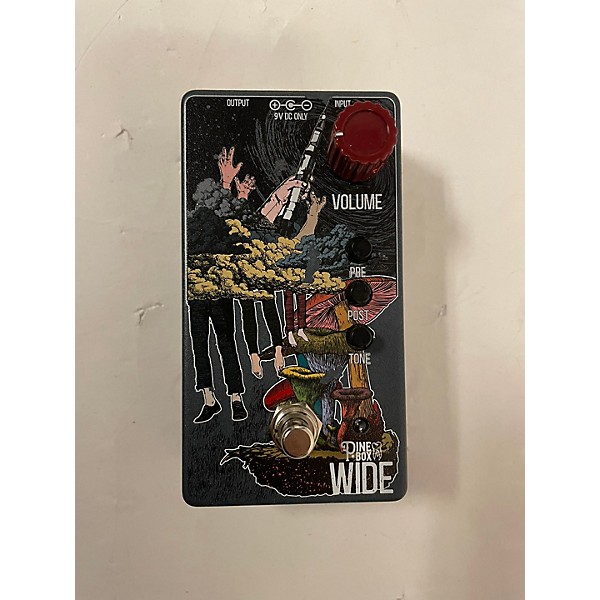 Used Used Pine Box Wide V2 Effect Pedal