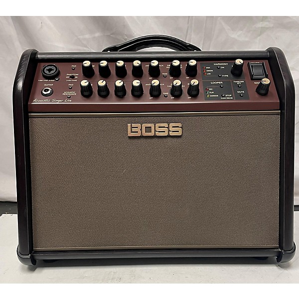 Used BOSS ACS Acoustic Singer Live Acoustic Guitar Combo Amp